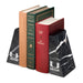 University of Miami Marble Bookends by M.LaHart