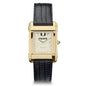 University of Miami Men's Gold Quad with Leather Strap Shot #2