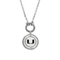 University of Miami Moon Door Amulet by John Hardy with Chain Shot #2