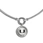 University of Miami Moon Door Amulet by John Hardy with Classic Chain Shot #2