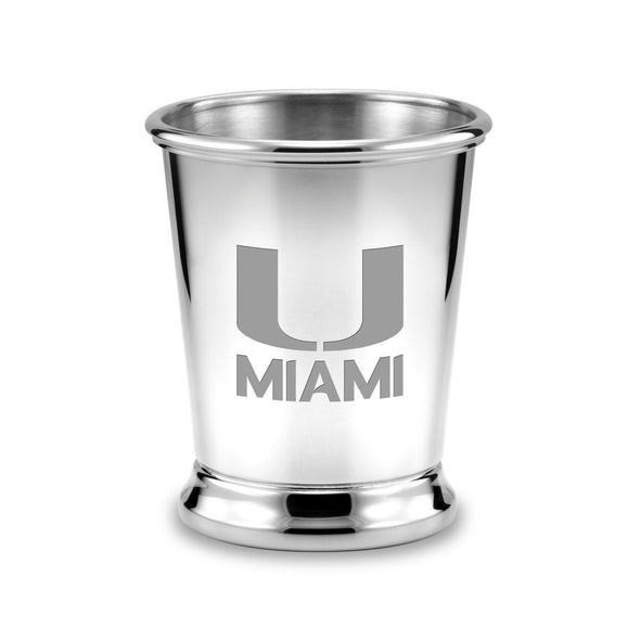 University of Miami Pewter Julep Cup Shot #1