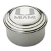 University of Miami Pewter Keepsake Box