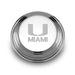 University of Miami Pewter Paperweight