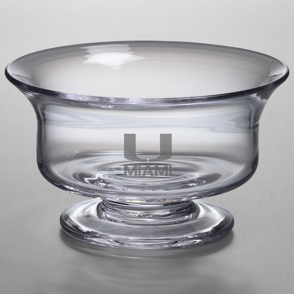 University of Miami Small Revere Celebration Bowl by Simon Pearce Shot #2