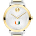 University of Miami Women's Movado BOLD 2-Tone with Bracelet