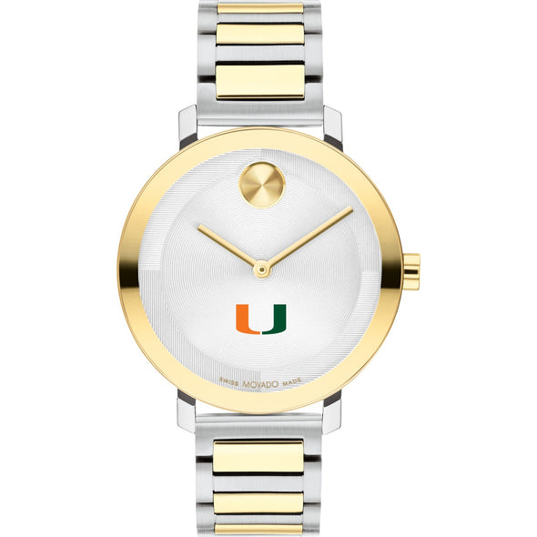 University of Miami Women's Movado BOLD 2-Tone with Bracelet Shot #2