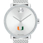 University of Miami Women's Movado Bold with Crystal Bezel & Mesh Bracelet Shot #1