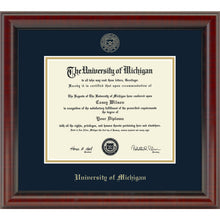 University of Michigan Diploma Frame, the Fidelitas Shot #1