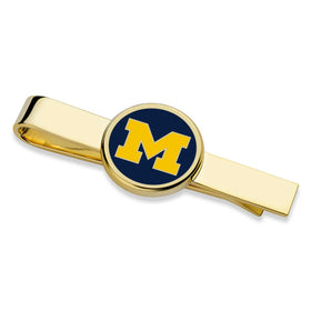 University of Michigan Enamel Tie Clip Shot #1