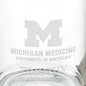 University of Michigan Medical School 13 oz Glass Coffee Mug Shot #3