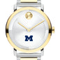 University of Michigan Men's Movado BOLD 2-Tone with Bracelet Shot #1
