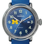 University of Michigan Shinola Watch, The Detrola 40 mm Blue Dial at M.LaHart & Co. Shot #1