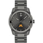 University of Minnesota Men's Movado BOLD Gunmetal Grey with Date Window Shot #2