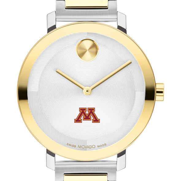 University of Minnesota Women's Movado BOLD 2-Tone with Bracelet Shot #1