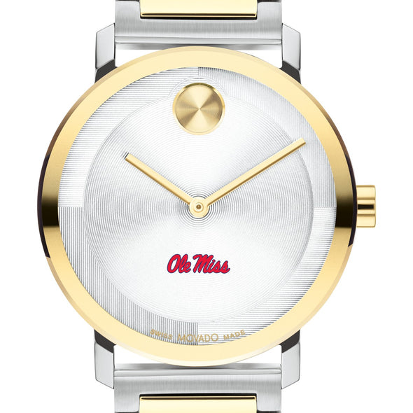 University of Mississippi Men's Movado BOLD 2-Tone with Bracelet Shot #1