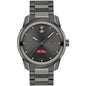 University of Mississippi Men's Movado BOLD Gunmetal Grey with Date Window Shot #2