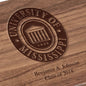 University of Mississippi Solid Walnut Desk Box Shot #3