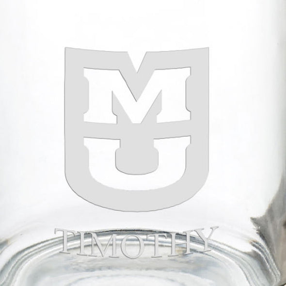 University of Missouri 13 oz Glass Coffee Mug Shot #3