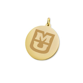 University of Missouri 18K Gold Charm Shot #1