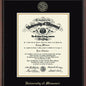University of Missouri Bachelors/Masters Diploma Frame, the Fidelitas Shot #2