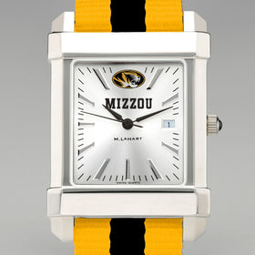 University of Missouri Collegiate Watch with RAF Nylon Strap for Men Shot #1