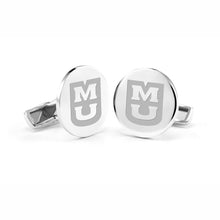 University of Missouri Cufflinks in Sterling Silver Shot #1