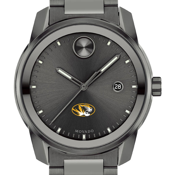 University of Missouri Men's Movado BOLD Gunmetal Grey with Date Window Shot #1