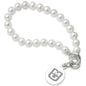 University of Missouri Pearl Bracelet with Sterling Silver Charm Shot #1