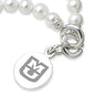 University of Missouri Pearl Bracelet with Sterling Silver Charm Shot #2