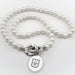 University of Missouri Pearl Necklace with Sterling Silver Charm