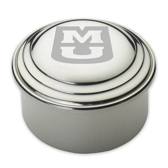 University of Missouri Pewter Keepsake Box Shot #1