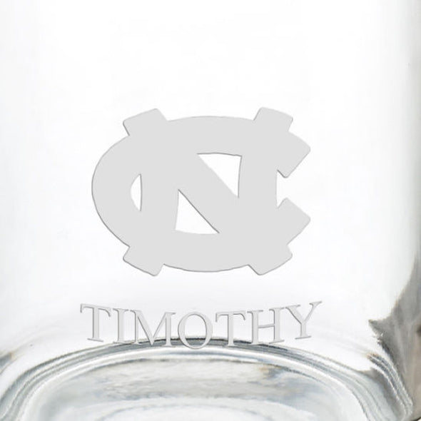 University of North Carolina 13 oz Glass Coffee Mug Shot #3