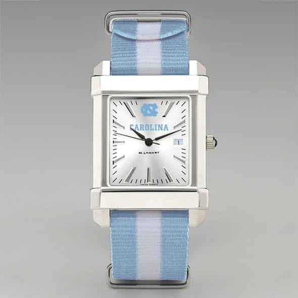 University of North Carolina Collegiate Watch with RAF Nylon Strap for Men Shot #2