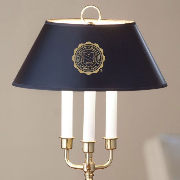 University of North Carolina Lamp in Brass &amp; Marble Shot #2