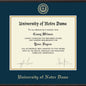 University of Notre Dame Diploma Frame, the Fidelitas Shot #2