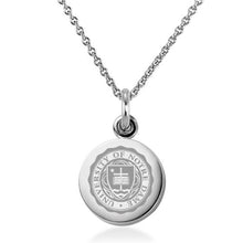 University of Notre Dame Necklace with Charm in Sterling Silver Shot #1
