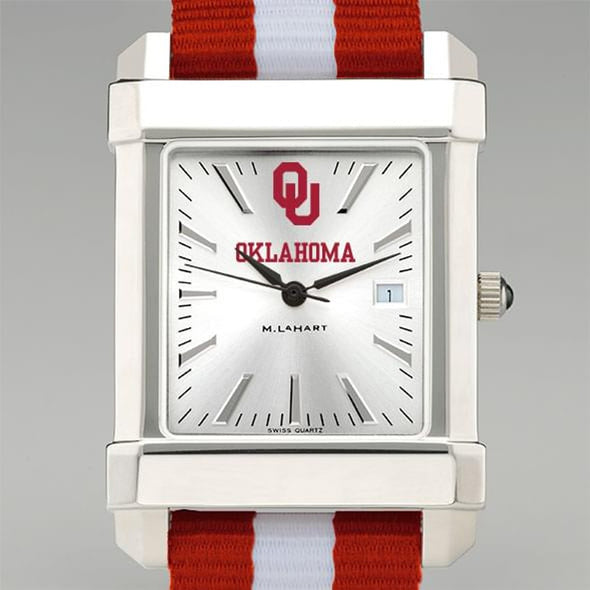 University of Oklahoma Collegiate Watch with RAF Nylon Strap for Men Shot #1