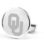 University of Oklahoma Cufflinks in Sterling Silver Shot #2