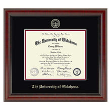 University of Oklahoma Diploma Frame, the Fidelitas Shot #1