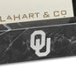 University of Oklahoma Marble Business Card Holder Shot #2