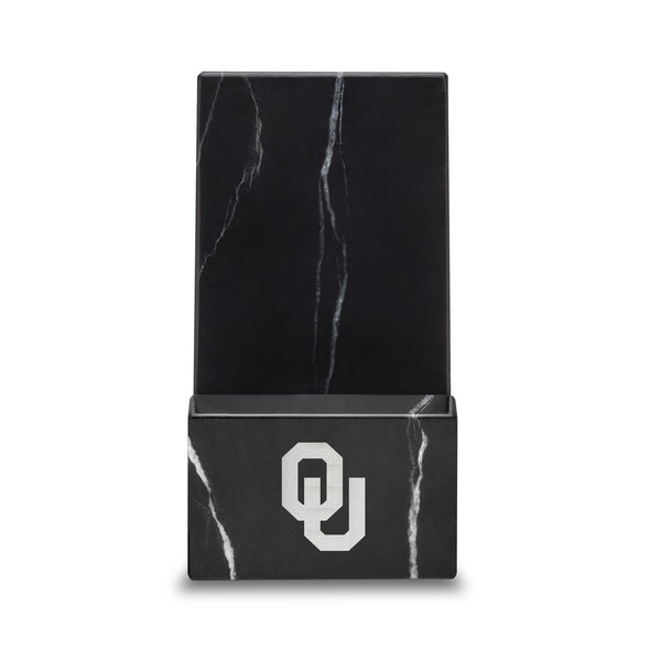 University of Oklahoma Marble Phone Holder Shot #1