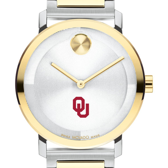University of Oklahoma Men's Movado BOLD 2-Tone with Bracelet Shot #1