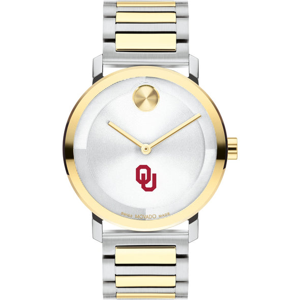 University of Oklahoma Men's Movado BOLD 2-Tone with Bracelet Shot #2