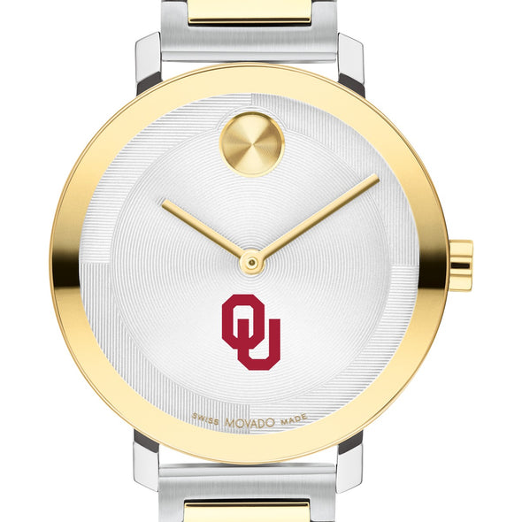 University of Oklahoma Women's Movado BOLD 2-Tone with Bracelet Shot #1