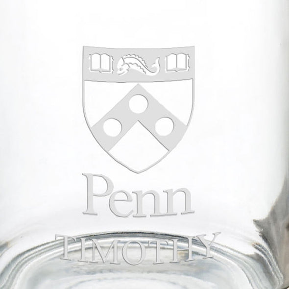 University of Pennsylvania 13 oz Glass Coffee Mug Shot #3