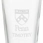 University of Pennsylvania 16 oz Pint Glass- Set of 2 Shot #3