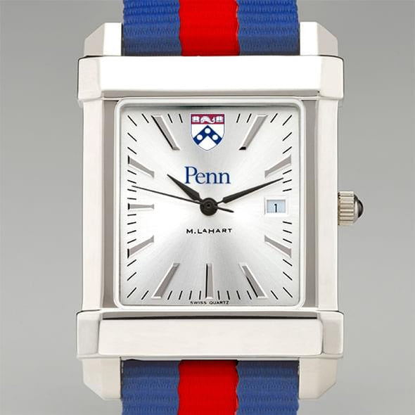 University of Pennsylvania Collegiate Watch with RAF Nylon Strap for Men Shot #1