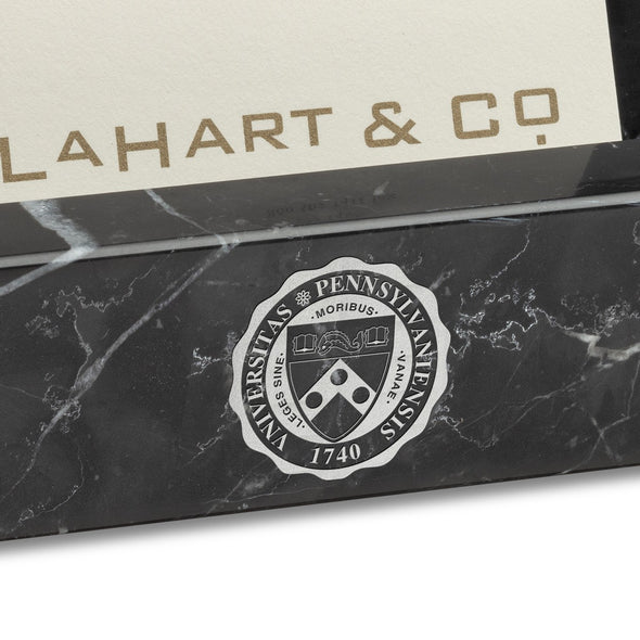 University of Pennsylvania Marble Business Card Holder Shot #2