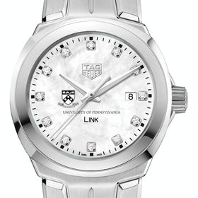 University of Pennsylvania TAG Heuer Diamond Dial LINK for Women Shot #1