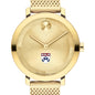 University of Pennsylvania Women's Movado Bold Gold with Mesh Bracelet Shot #1